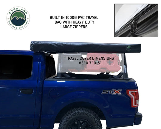 Overland Vehicle Systems Lite 270 Awning w/ Black Cover
