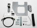 Overland Vehicle Systems Up Down Air mounting bracket installed with ARB CKMTA12 compressor in Jeep JK vehicle