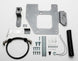 Overland Vehicle Systems Up Down Air mounting bracket installed with ARB CKMTA12 compressor in Jeep JK vehicle