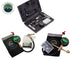 Overland Vehicle Systems digital tire deflator gauge and repair kit with digital display, air hose, and repair tools on rugge