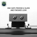 Overland Vehicle Systems Expedition Truck Cap Crossbars