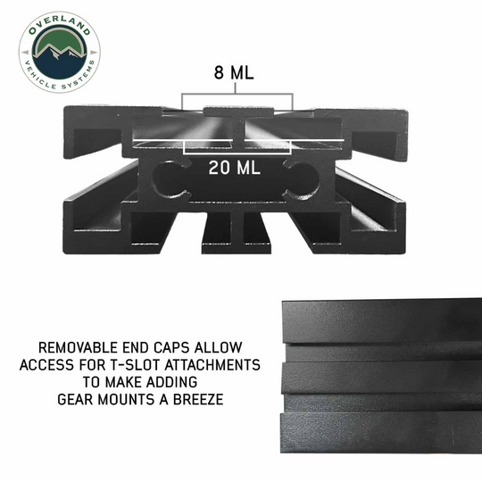 Overland Vehicle Systems Expedition Truck Cap Crossbars