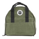 Overland Vehicle Systems jumper cable storage bag made of rugged waxed canvas with durable zipper and carrying handle