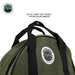 Overland Vehicle Systems Jumper Cable Storage Bag - #16 Waxed Canvas
