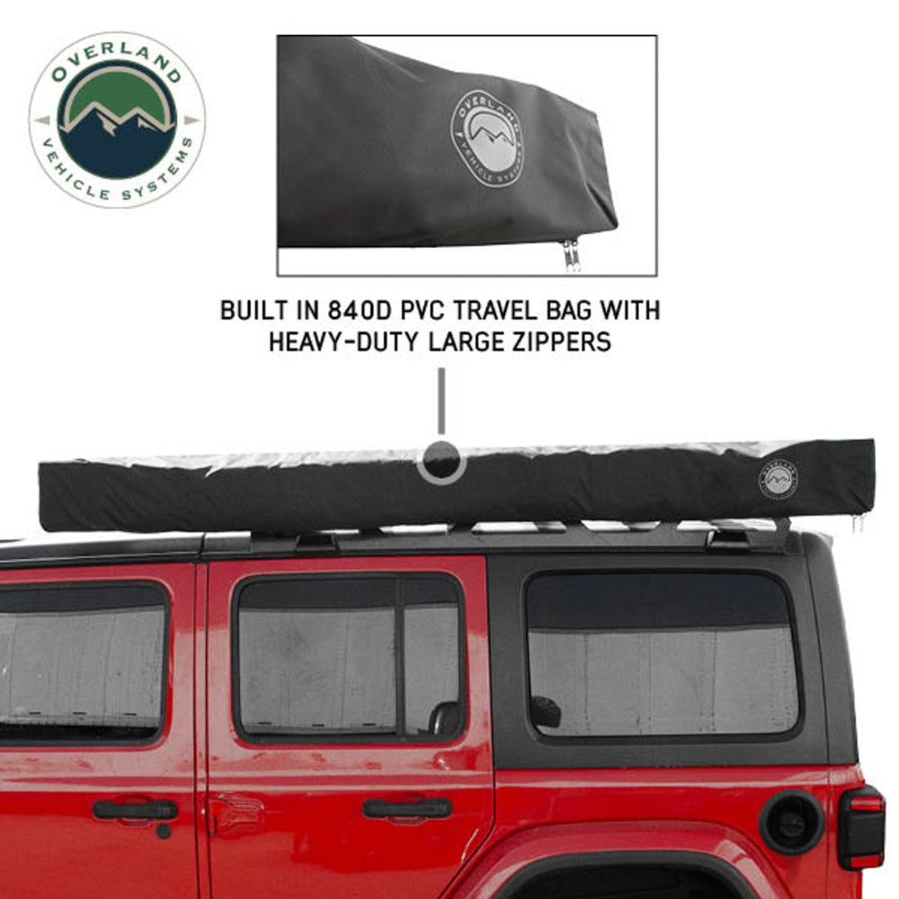 Overland Vehicle Systems XD Nomadic 180 Awning With Black Travel Bag