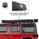 Overland Vehicle Systems XD Nomadic 180 Awning With Black Travel Bag