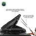 OVS Sidewinder Aluminum Side Opening Roof Top Tent