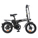 NAKTO Skylark 16-inch electric bicycle with step-through frame, battery pack, and urban styling