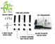 Overland Vehicle Systems 53 Piece Tire Plug Repair Kit