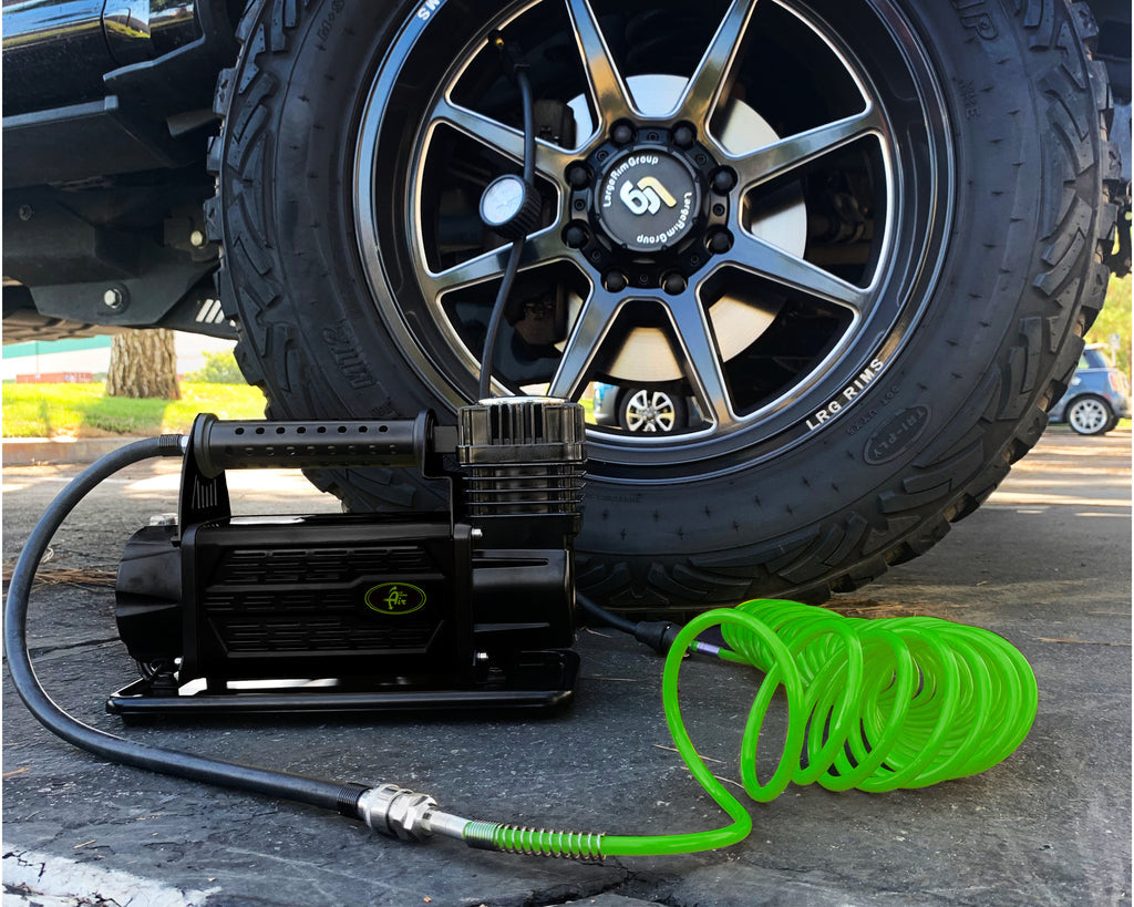 Overland Vehicle Systems Up Down Air Compressor System 5.6 CFM and Digital Tire Deflator