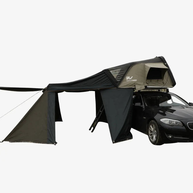 Naturnest Sirius 1 Annex Room attached to rooftop tent providing additional ground-level camping space