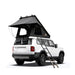 Naturnest Polaris Plus hard shell roof top tent mounted on vehicle with ladder extended