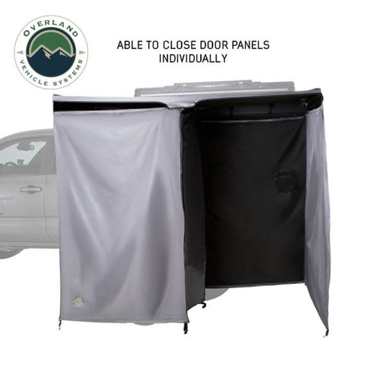 OVS HD Nomadic 2 Person Quick Deploying Car-Side Shower & Privacy Room Combo