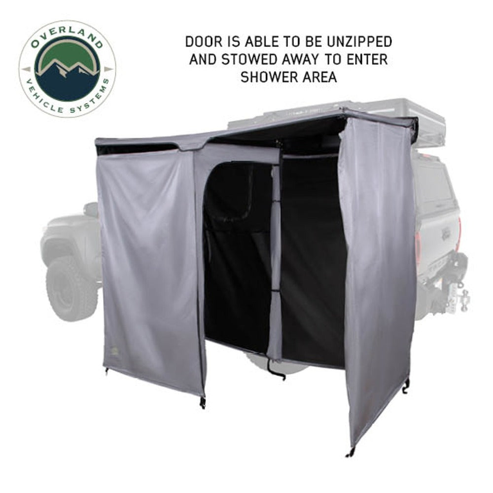 OVS HD Nomadic 2 Person Quick Deploying Car-Side Shower & Privacy Room Combo