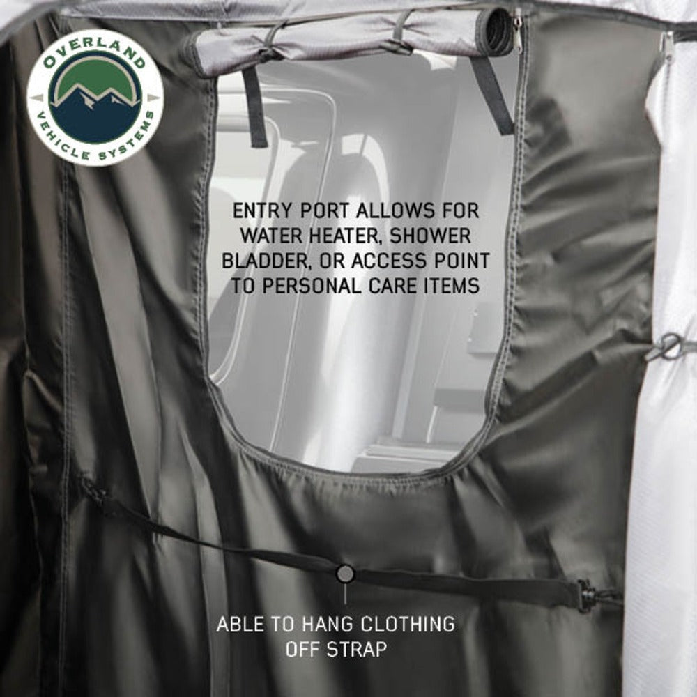 OVS HD Nomadic 2 Person Quick Deploying Car-Side Shower & Privacy Room Combo