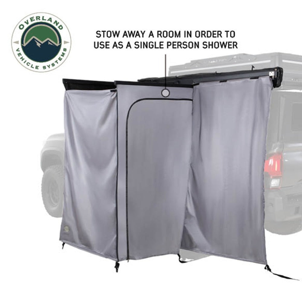 OVS HD Nomadic 2 Person Quick Deploying Car-Side Shower & Privacy Room Combo