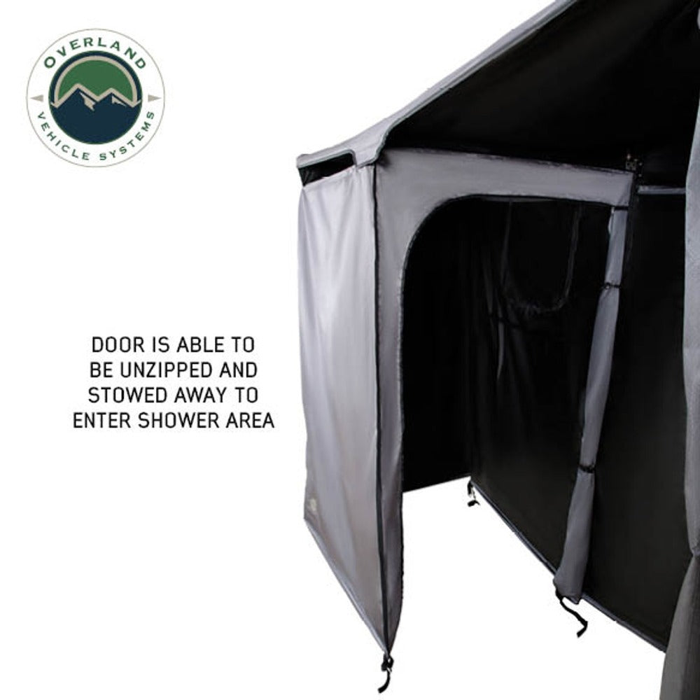 OVS HD Nomadic 2 Person Quick Deploying Car-Side Shower & Privacy Room Combo