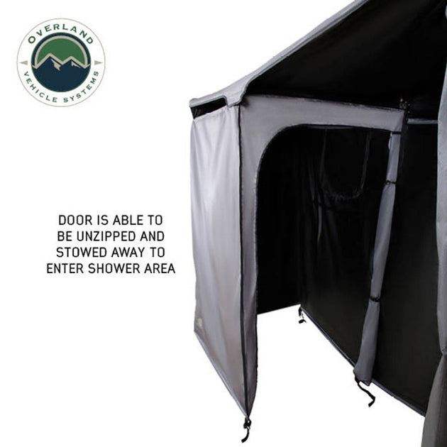 OVS HD Nomadic 2 Person Quick Deploying Car-Side Shower & Privacy Room Combo