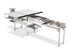 Overland Vehicle Systems Komodo Camp Kitchen setup with cooking surface, storage compartments, and foldable design for outdoo