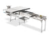 Overland Vehicle Systems Komodo Camp Kitchen setup with cooking surface, storage compartments, and foldable design for outdoo