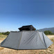 Overland Vehicle Systems HD Nomadic 270 Side Wall attached to vehicle awning providing full 270-degree weather protection